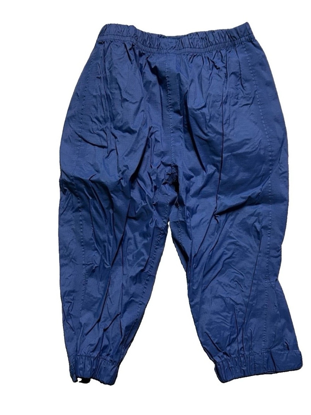 Toddler LL Bean Navy Blue Waterproof Rain Pants Size 12-18 Months